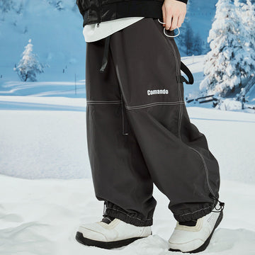 Snow Baggy Pant-Dark Grey
