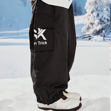 Snow Baggy Pant-Black