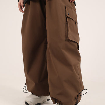 Snow Baggy Pant-Brown