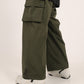 Snow Baggy Pant-Dark Green