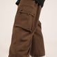 Snow Baggy Pant-Brown