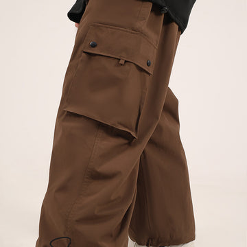 Snow Baggy Pant-Brown