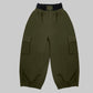 Snow Baggy Pant-Dark Green