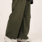 Snow Baggy Pant-Dark Green